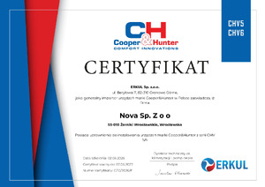 Certyfikat CHV