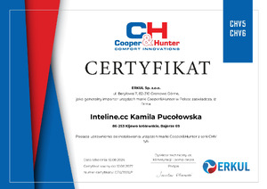 Certyfikat CHV