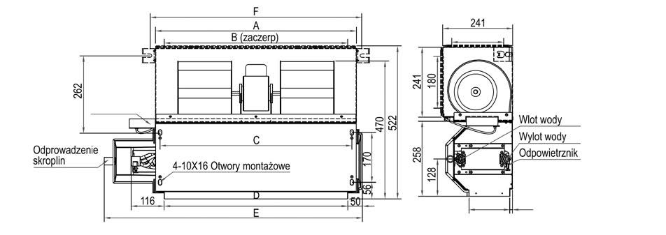 Wymiary - Kanałowe (20-75)