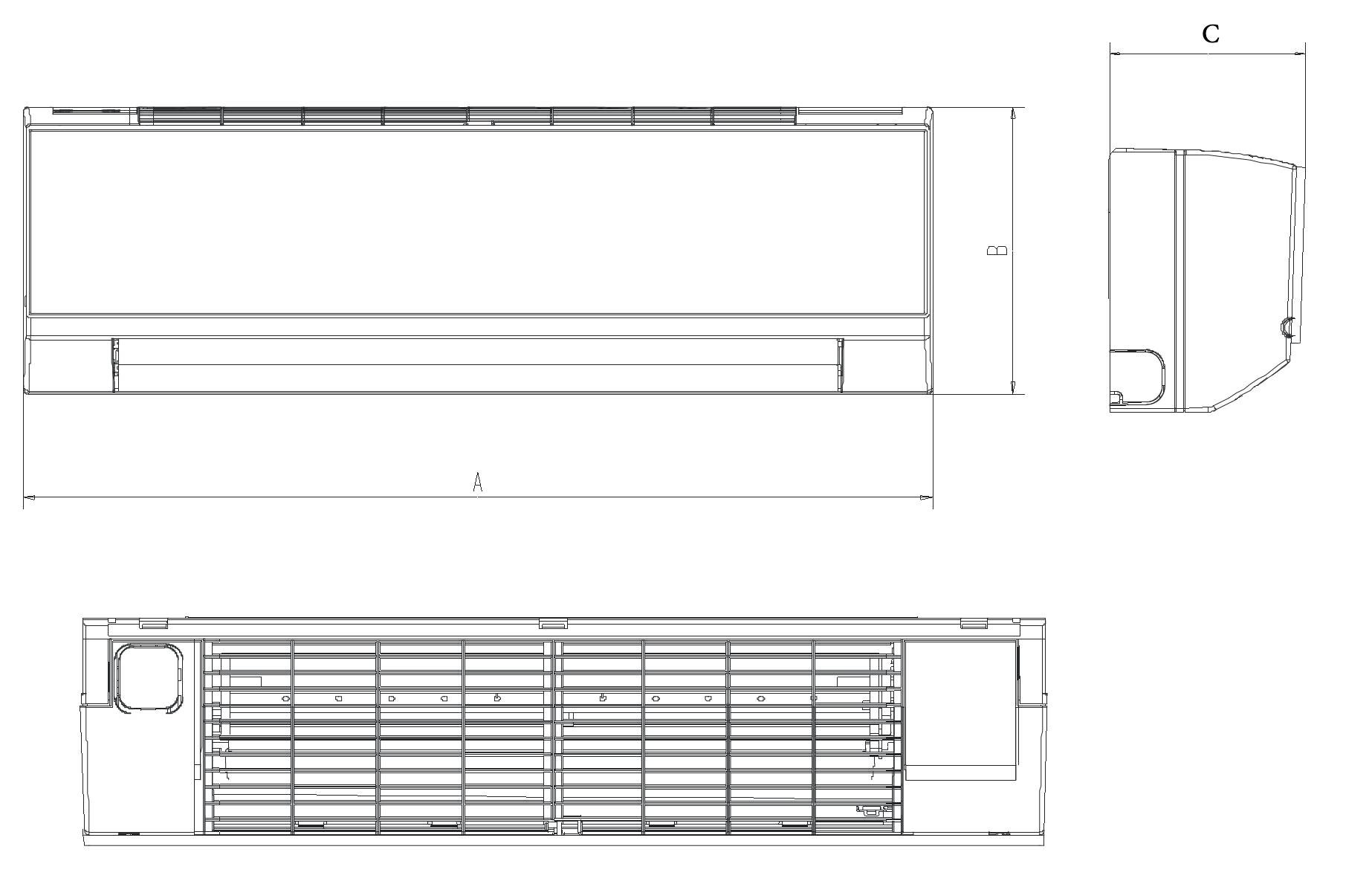 Wymiary - Ścienne K2A