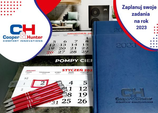 PLANUJ REALIZACJĘ SWOICH ZADAŃ Z COOPER&HUNTER