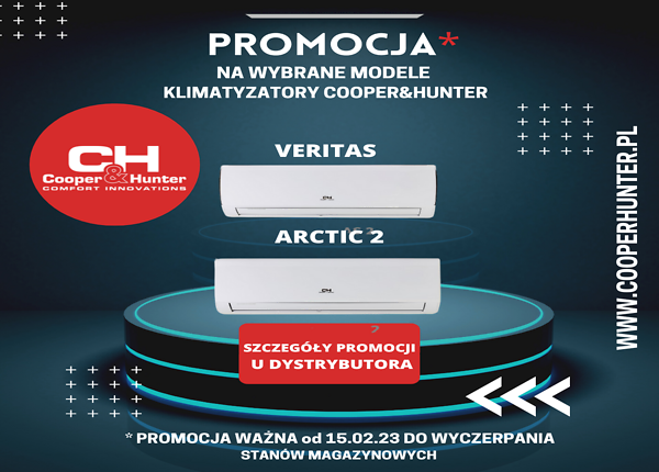 PROMOCJA – ATRAKCYJNE CENY NA KLIMATYZATORY ARCTIC 2 i VERITAS