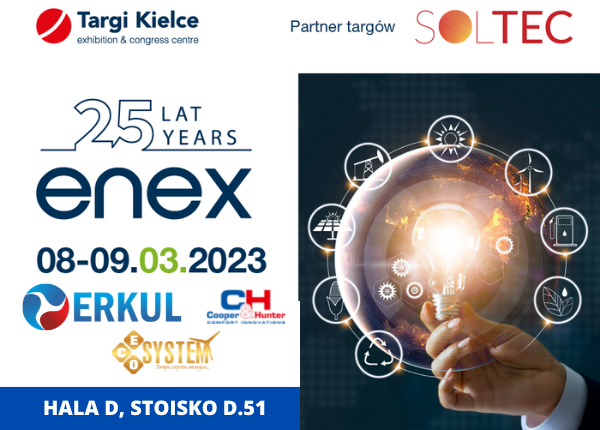 Jubileuszowy ENEX - światowi producenci i najnowsze rozwiązania branży energetycznej