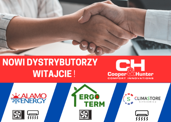 WITAMY NOWYCH DYSTRYBUTORÓW COOPER&HUNTER POLAND