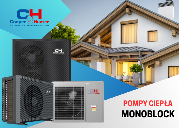 Pompa ciepła MONOBLOCK