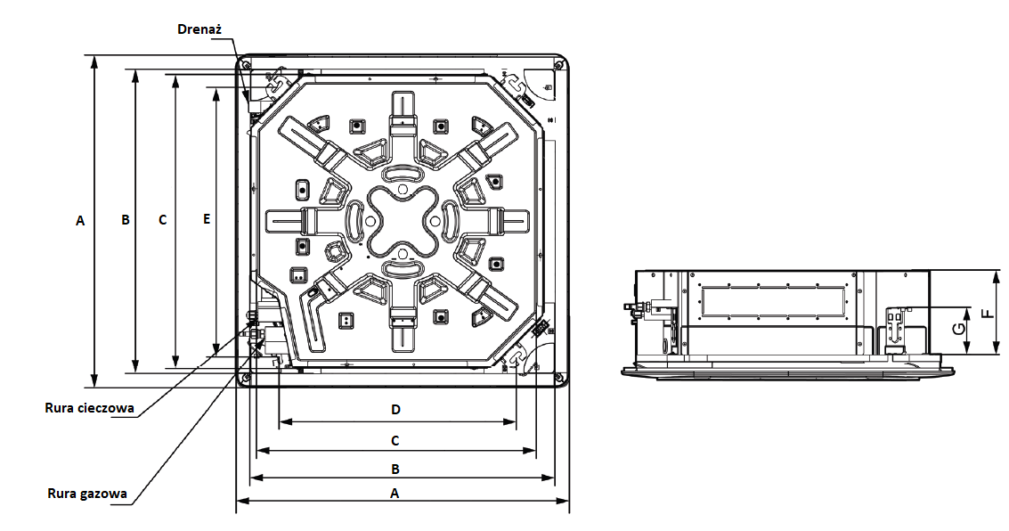Wymiary - Kasetonowe 2