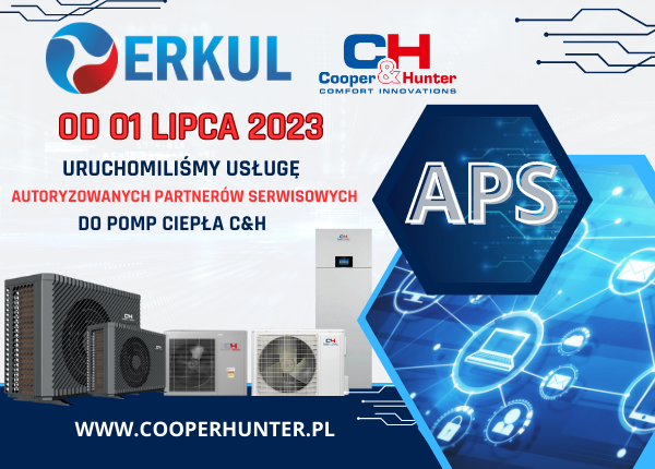 COOPER&HUNTER Z WŁASNĄ USŁUGĄ AUTORYZOWANYCH PARTNERÓW SERWISOWYCH