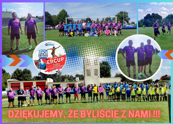 Dziękujemy, że byliście z nami podczas turnieju charytatywnego ERCUP!