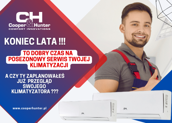 A CZY TY ZAPLANOWAŁEŚ JUŻ PRZEGLĄD SWOJEGO KLIMATYZATORA ?