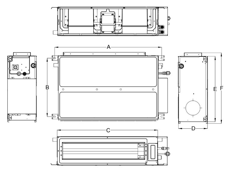 Wymiary - Kanałowe 2