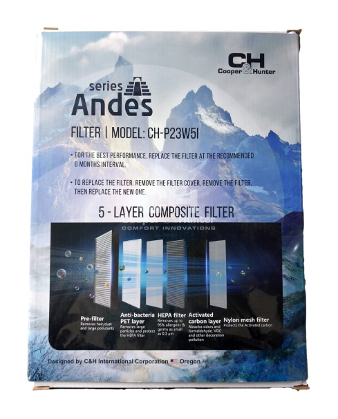 Filtr do oczyszczacza powietrza Andes 0