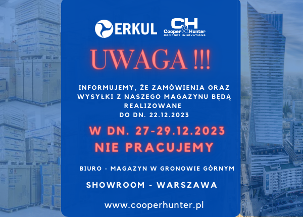 WAŻNA INFORMACJA DOT. ZAMÓWIEŃ