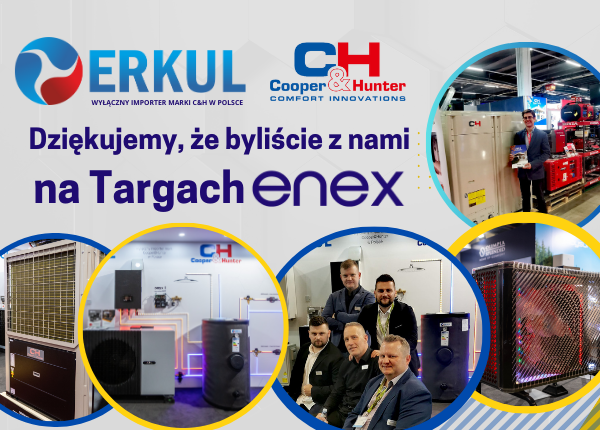 DZIĘKUJEMY ZA WASZĄ OBECNOŚĆ PODCZAS TARGÓW ENEX