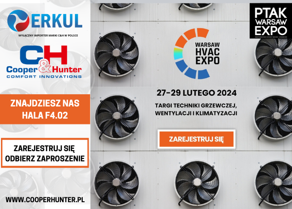 ZAREJESTRUJ SIĘ I ODBIERZ BEZPŁATNE ZAPROSZENIE NA TARGI HVAC