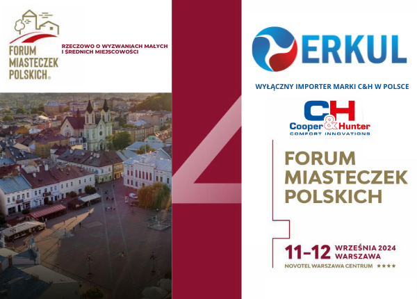 COOPER&HUNTER PARTNEREM 4. FORUM MIASTECZEK POLSKICH