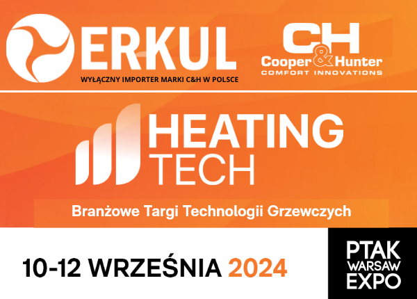 ZAPRASZAMY NA TARGI HEATING TECH / 10 -12 WRZEŚNIA 2024