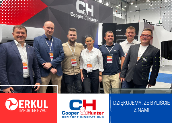 DZIĘKUJEMY, ŻE BYLIŚCIE Z NAMI PODCZAS TARGÓW HEATING TECH