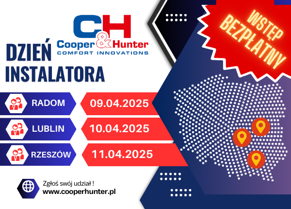 DZIEŃ INSTALATORA C&H: KONTYNUUJEMY CYKL SPOTKAŃ W RADOMIU, LUBLINIE I RZESZOWIE!