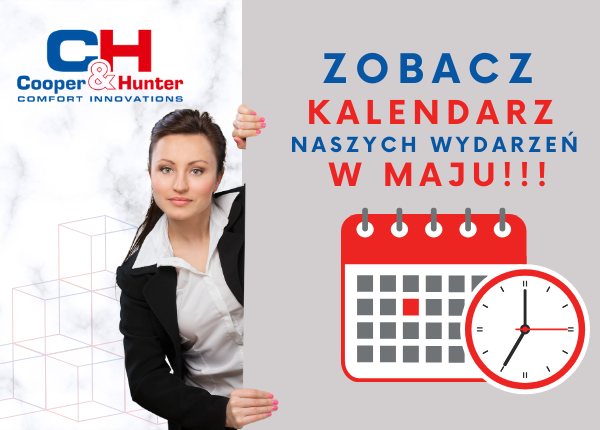 ZOBACZ KALENDARZ NASZYCH WYDARZEŃ NA MAJ!