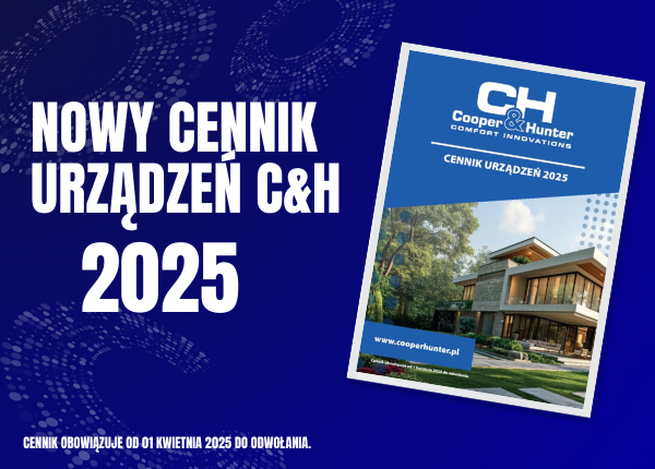 JUŻ JEST! NOWY CENNIK URZĄDZEŃ C&H