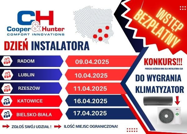 DZIEŃ INSTALATORA C&H: KATOWICE I BIELSKO - BIAŁA TO KOLEJNE MIEJSCA NA MAPIE POLSKI, KTÓRE ODWIEDZIMY!