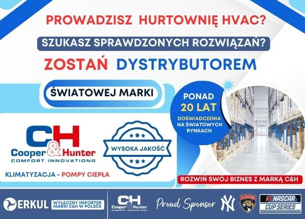 ROZWIŃ SWÓJ BIZNES Z MARKĄ COOPER&HUNTER!