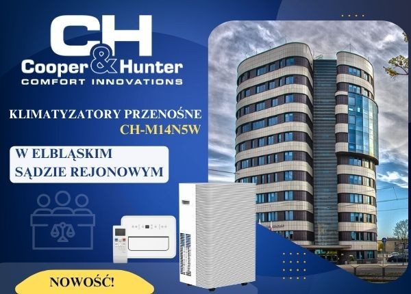 PRZENOŚNE KLIMATYZATORY W ELBLĄSKIM SĄDZIE REJONOWYM