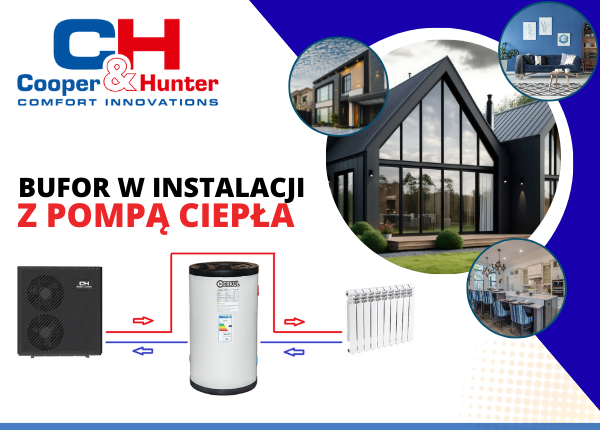 BUFOR W INSTALACJI Z POMPĄ CIEPŁA