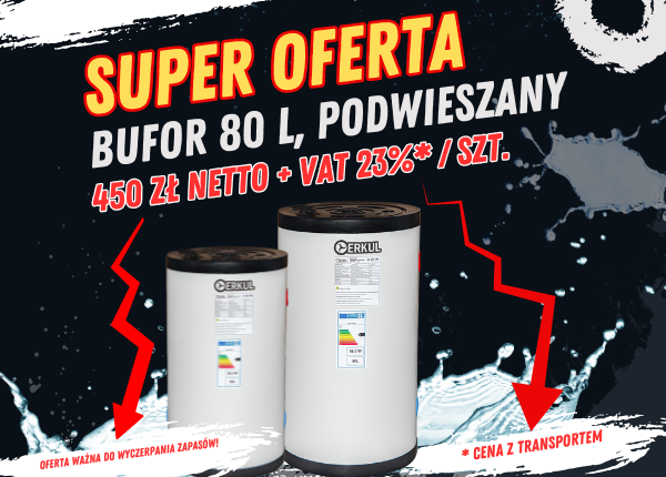 BUFOR 80L PODWIESZANY - SUPER OFERTA!!!