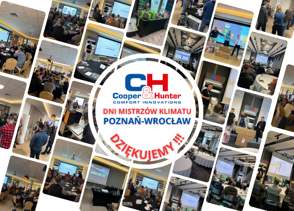 DZIĘKUJEMY ZA UDZIAŁ W DNIACH MISTRZÓW KLIMATU C&H W POZNANIU I WROCŁAWIU!