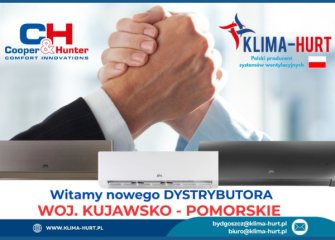 KLIMA-HURT DOŁĄCZA DO DYSTRYBUTORÓW URZĄDZEŃ MARKI COOPER&HUNTER - SERDECZNIE WITAMY !