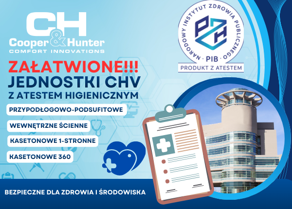 JEDNOSTKI CHV Z ATESTEM HIGIENICZNYM!