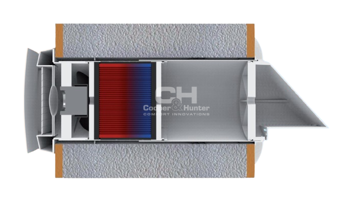 Rekuperator ścienny CWF (Czujnik CO2) 1