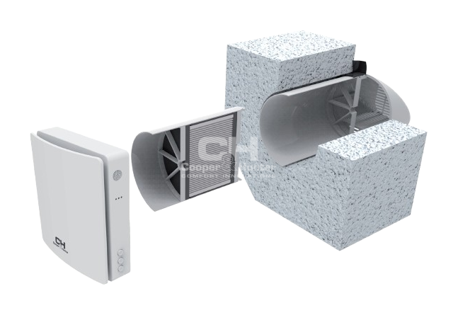 Rekuperator ścienny CWF (Czujnik CO2) 3