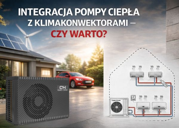 INTEGRACJA POMPY CIEPŁA Z KLIMAKONWEKTORAMI – CZY WARTO?