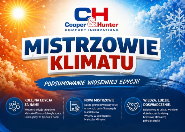 WIOSENNA EDYCJA MISTRZÓW KLIMATU C&H DOBIEGŁA KOŃCA - DZIĘKUJEMY, ŻE BYLIŚCIE Z NAMI!