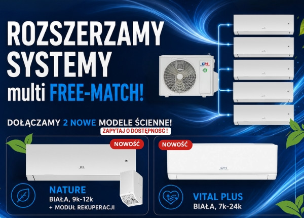ROZSZERZAMY SYSTEMY MUTLI FREE-MATCH. ZOBACZ NASZE NOWOŚCI!
