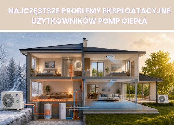 NAJCZĘSTSZE PROBLEMY EKSPLOATACYJNE UŻYTKOWNIKÓW POMP CIEPŁA
