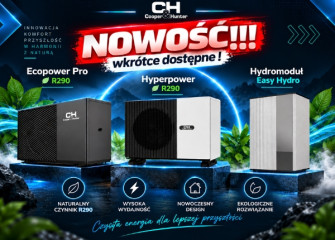 COOPER&HUNTER ROZSZERZA OFERTĘ POMP CIEPŁA - POZNAJ NADCHODZĄCE NOWOŚCI