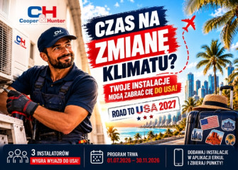 INSTALATORZE ! CZY WIESZ, ŻE TWOJE INSTALACJE KLIMATYZACJI C&H MOGĄ ZABRAĆ CIĘ DO USA?!