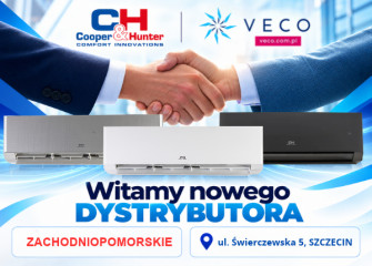 VECO HURTOWNIA HVAC OFICJALNYM DYSTRYBUTOREM URZĄDZEŃ MARKI C&H - SERDECZNIE WITAMY !